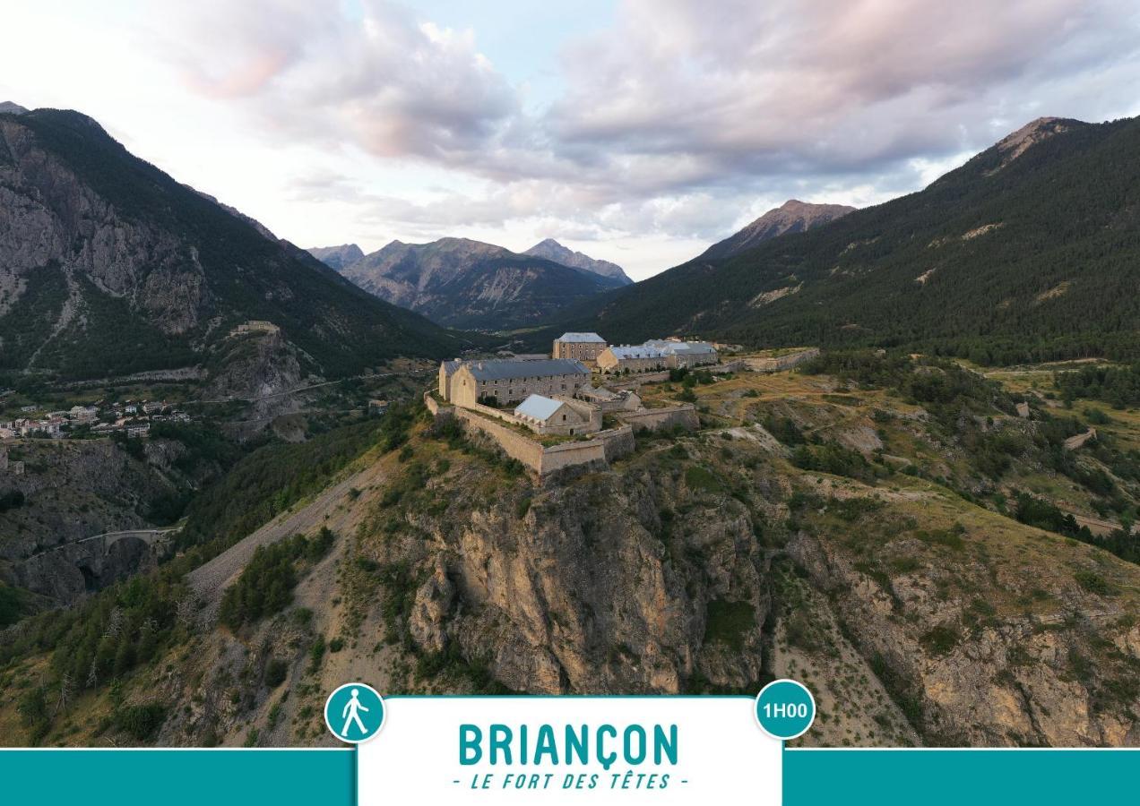 Briancon - Serre Chevalier 1200 - Joli Appartement - Face Aux Pistes En Centre Ville Экстерьер фото