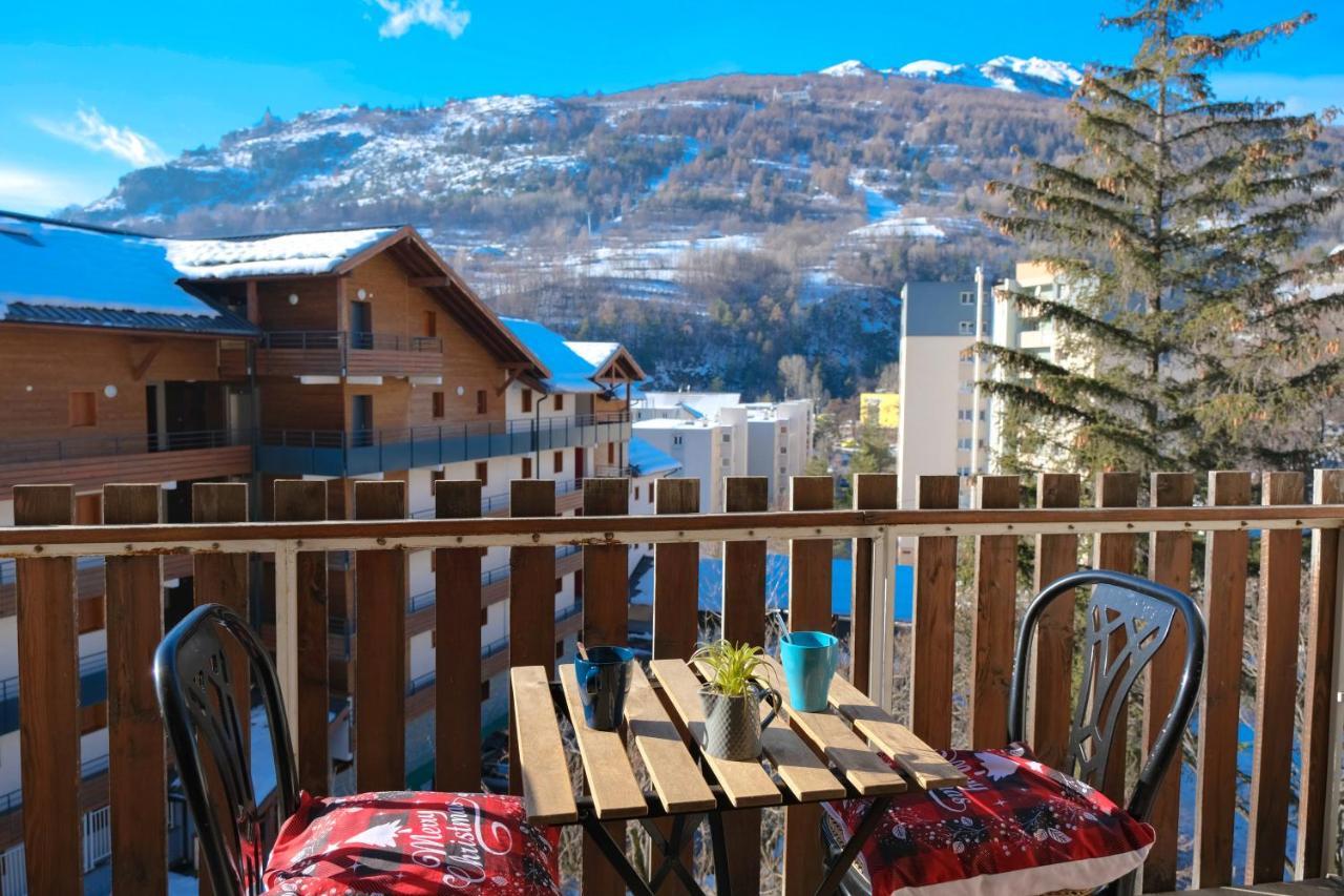 Briancon - Serre Chevalier 1200 - Joli Appartement - Face Aux Pistes En Centre Ville Экстерьер фото